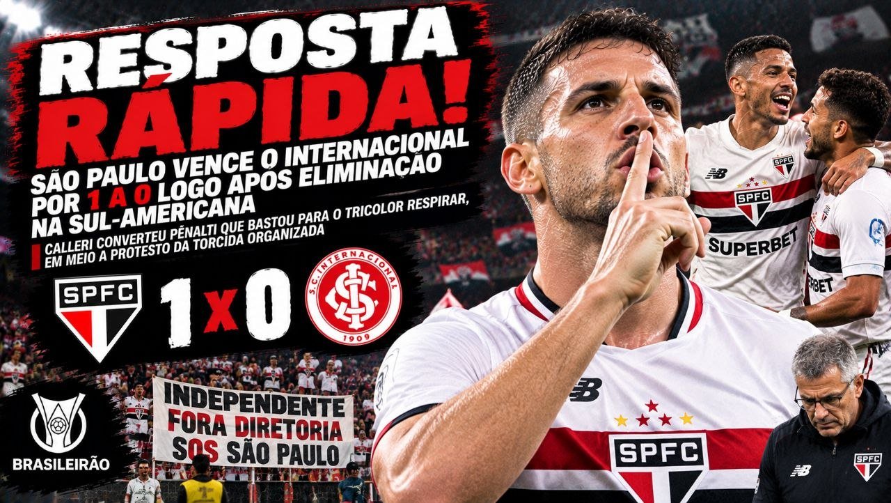 São Paulo x Internacional