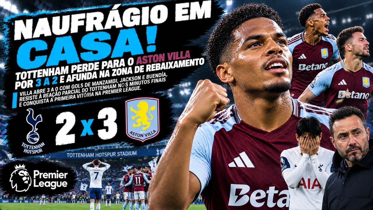 Tottenham x Aston Villa