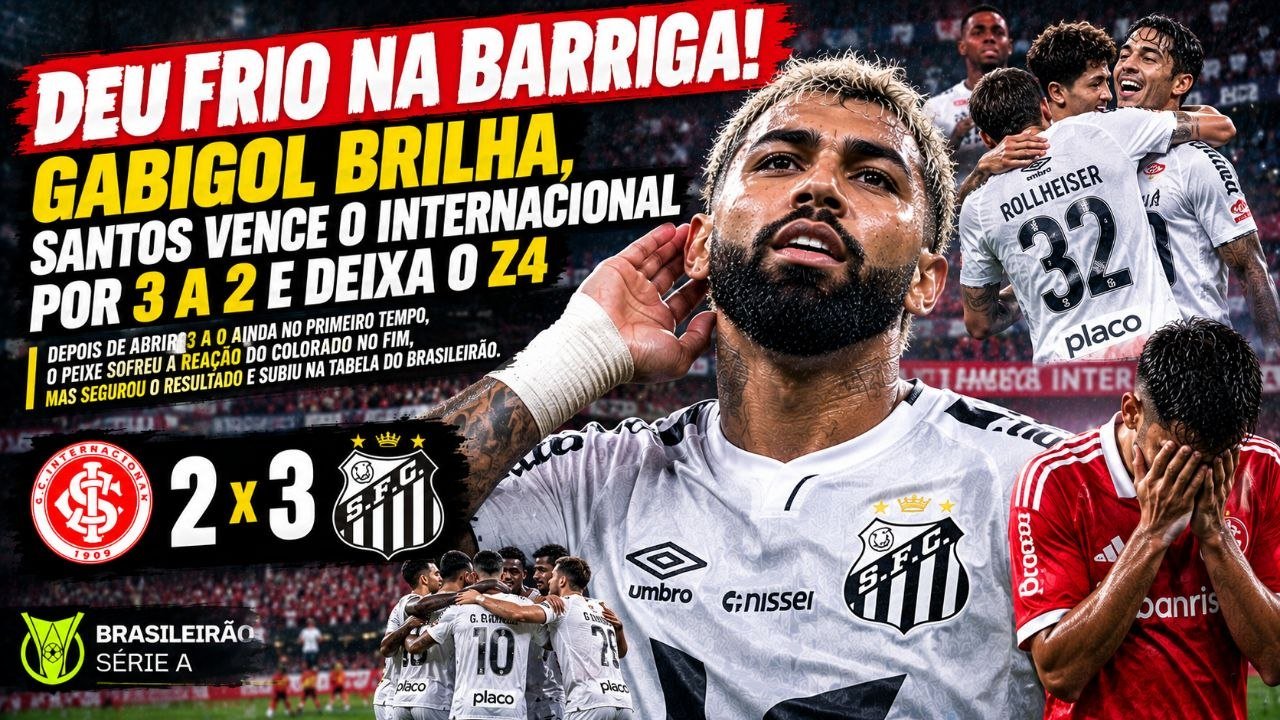 Santos x Internacional