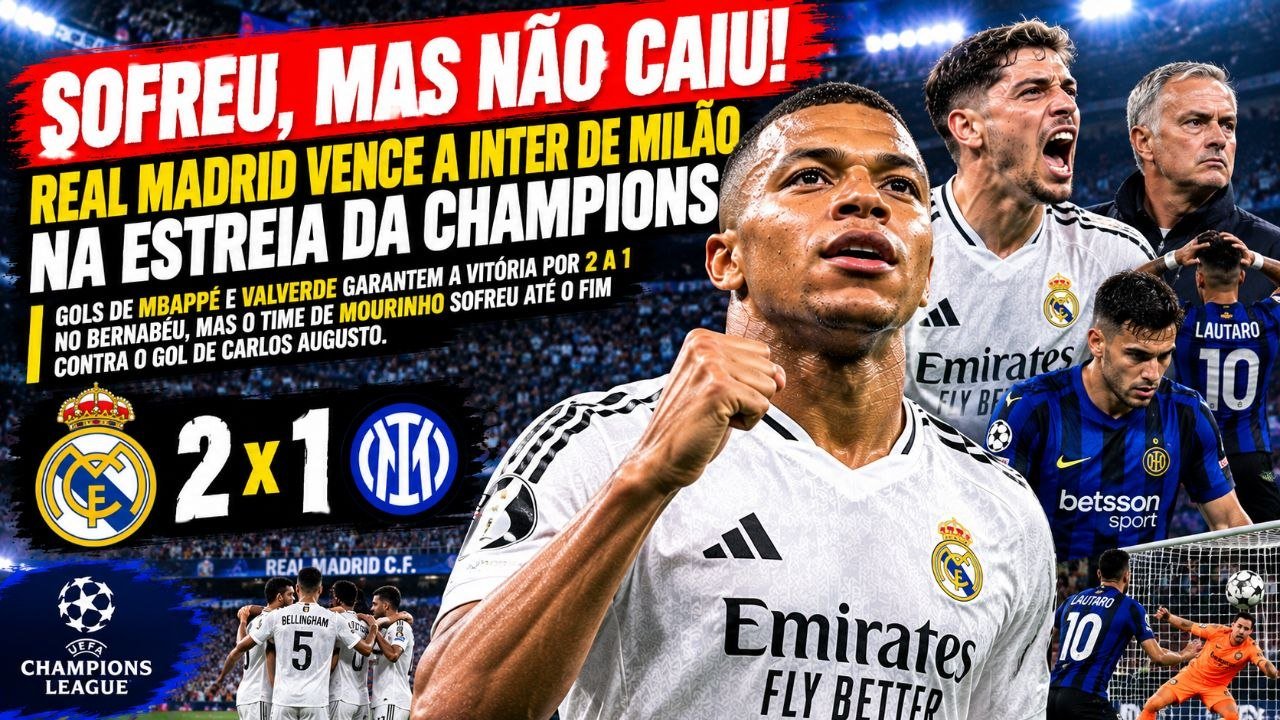 Real Madrid x Inter de Milão