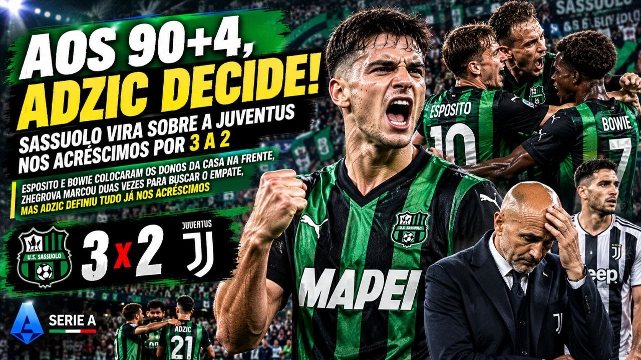 Sassuolo x Juventus
