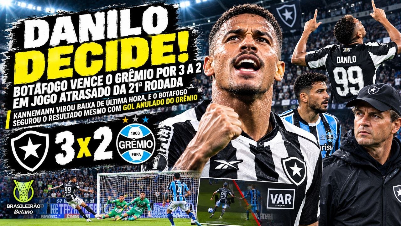 Botafogo x Grêmio