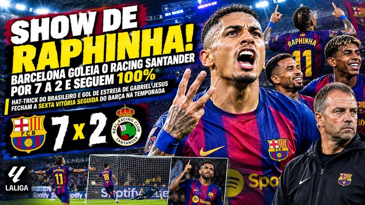 Barcelona x Racing Santander