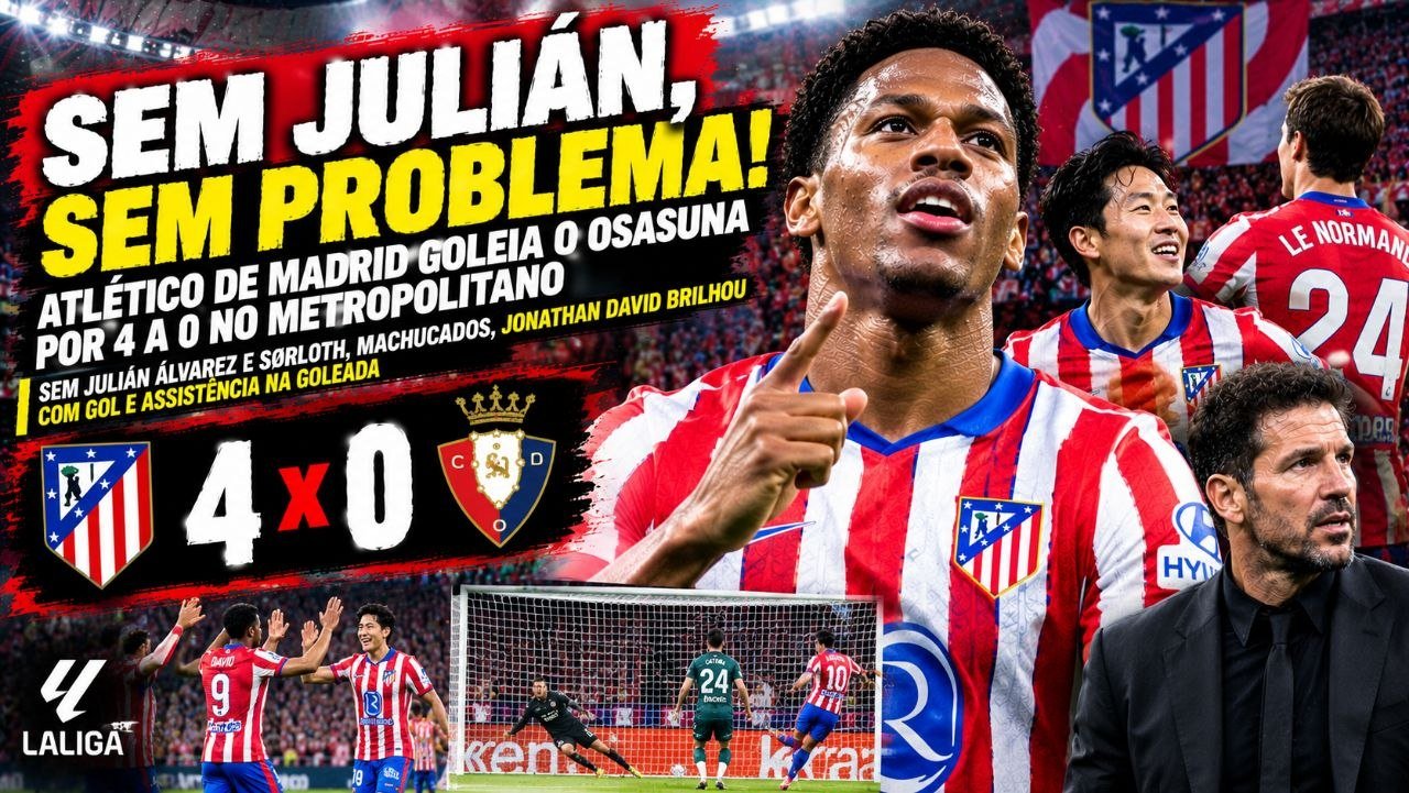 Atlético de Madrid x Osasuna